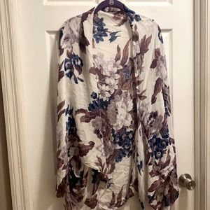 Lucky Brand Floral Kimono